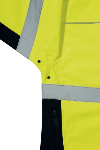 Picture of Bisley, Taped Hi Vis Soft Shell Jacket